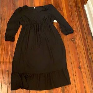 Old Navy Black Maternity Dress